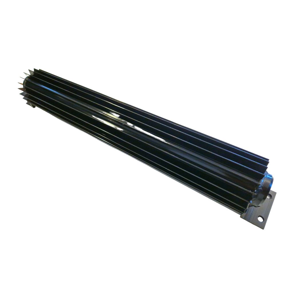 benzinkøler Sort 1/4 NPT 48cm (2 rækker)