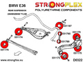 Bag link arm - ydre bøsning SPORT