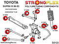 Toyota Supra MK3 bag øverst link arm bøsning