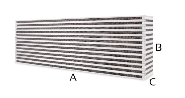 Garrett Intercooler celle pakke (457x307x114)