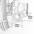 v-bånd kit indtag Borg Warner EFR