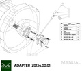 PMC Adapter sæt Honda S2000 - Mazda RX-8 5-speed - 240mm / 9.45"