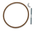 Holley 14" luftfiltersæt til Sniper (3")