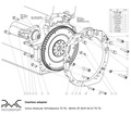 Adapter Kit Volvo Hvid motor T4/T5/T6 - BMW ZF 8HP 50 51 70 75
