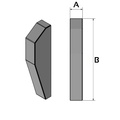Intercooler endedæksel 109x495mm
