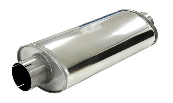 LjudDæmper 4" oval Rostfri (63cm)